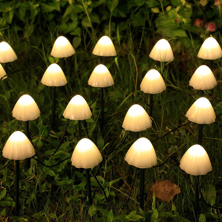 Illuminate Your Outdoors with Our Solar Mushroom Lights!