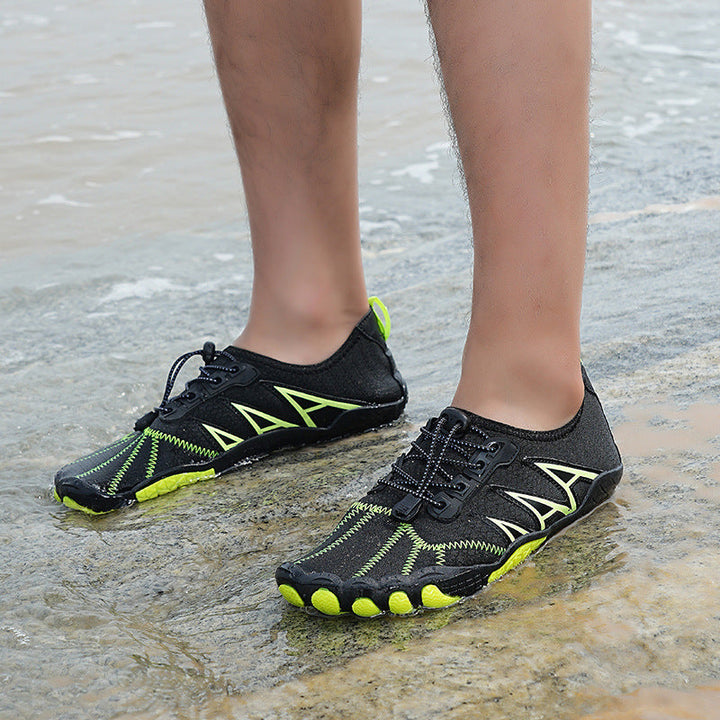 Step Into Adventure with Men's Simple Five-Finger Surfing Hiking Boots!