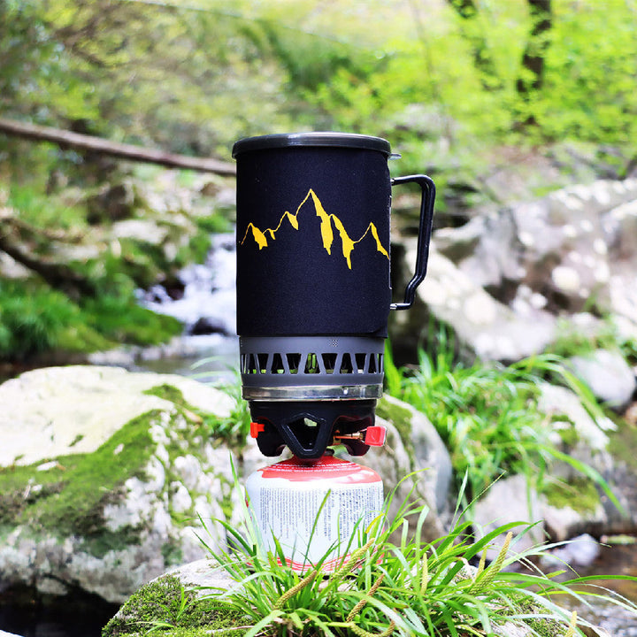 Elevate Your Outdoor Cooking Experience with Our Wind Proof and Energy Gathering Cookware!