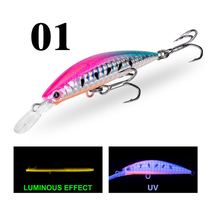 Catch More Fish with the Luminous Fake Fishing Lure!