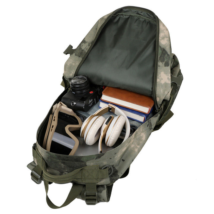 Explore the Great Outdoors with the Mountaineering Camouflage Assault Backpack