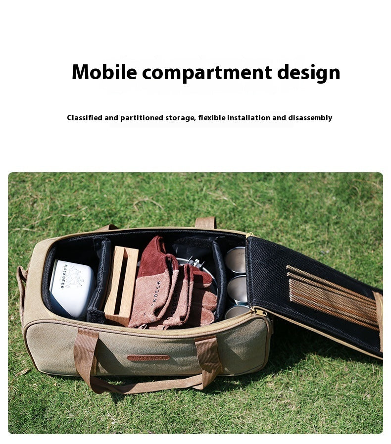 Outdoor Camping Tableware Thickened Gas Tank Stove