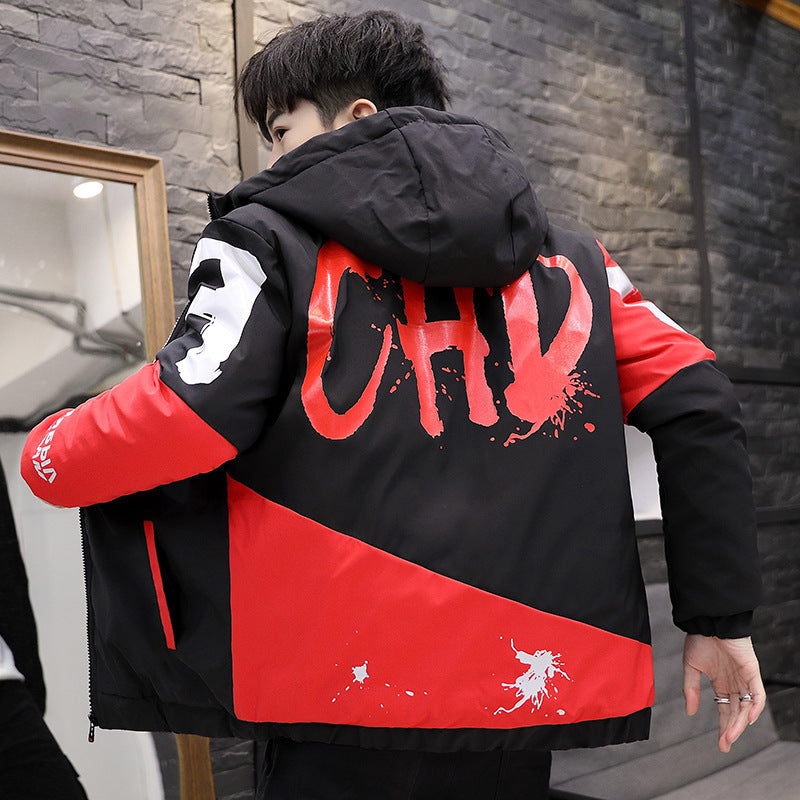 Winter leisure warm quilted jacket