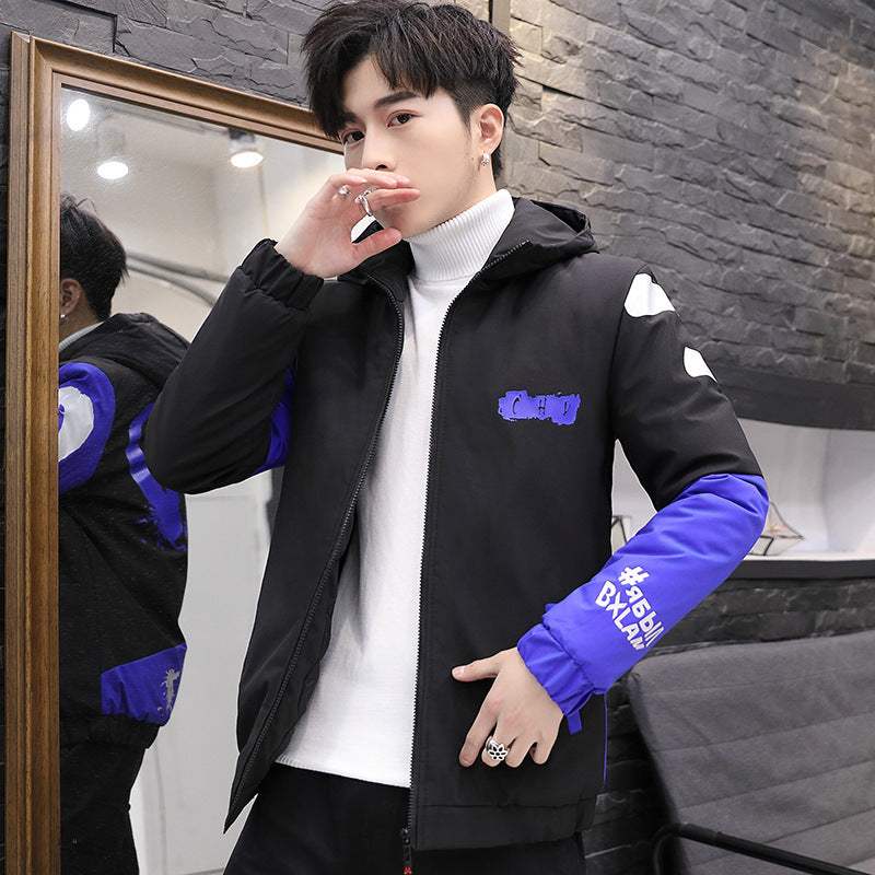 Winter leisure warm quilted jacket