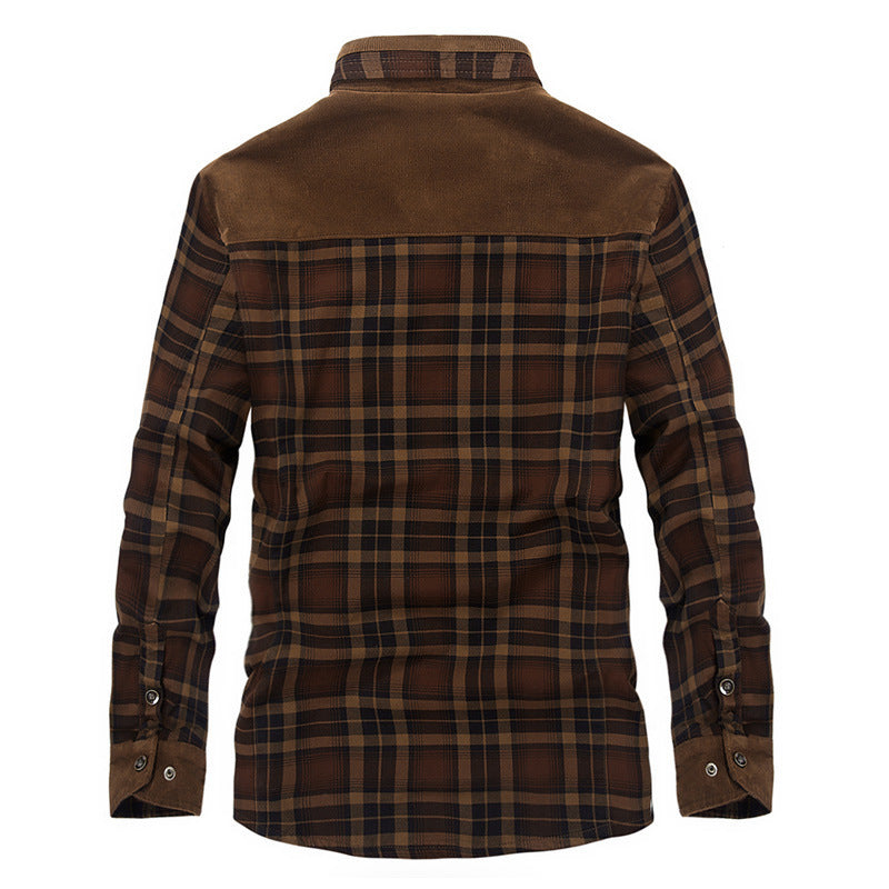 Winter Jacket Men Thicken Warm Fleece Jackets
