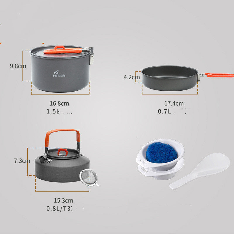 Fire Maple Feast 2 Outdoor Camping Cookware Set