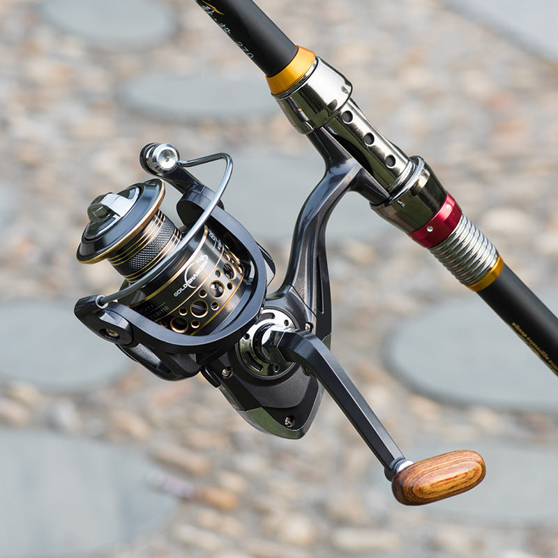 Telescopic Fishing Rod Combo Spinning Reel Fishing Set