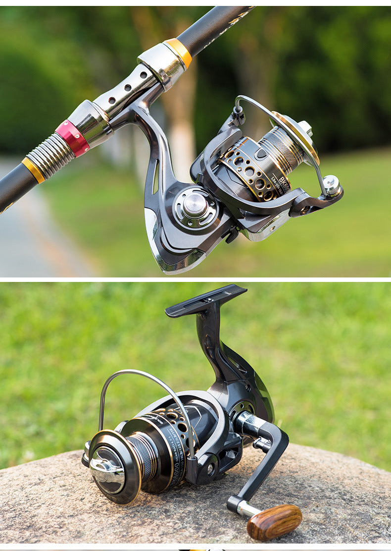 Telescopic Fishing Rod Combo Spinning Reel Fishing Set