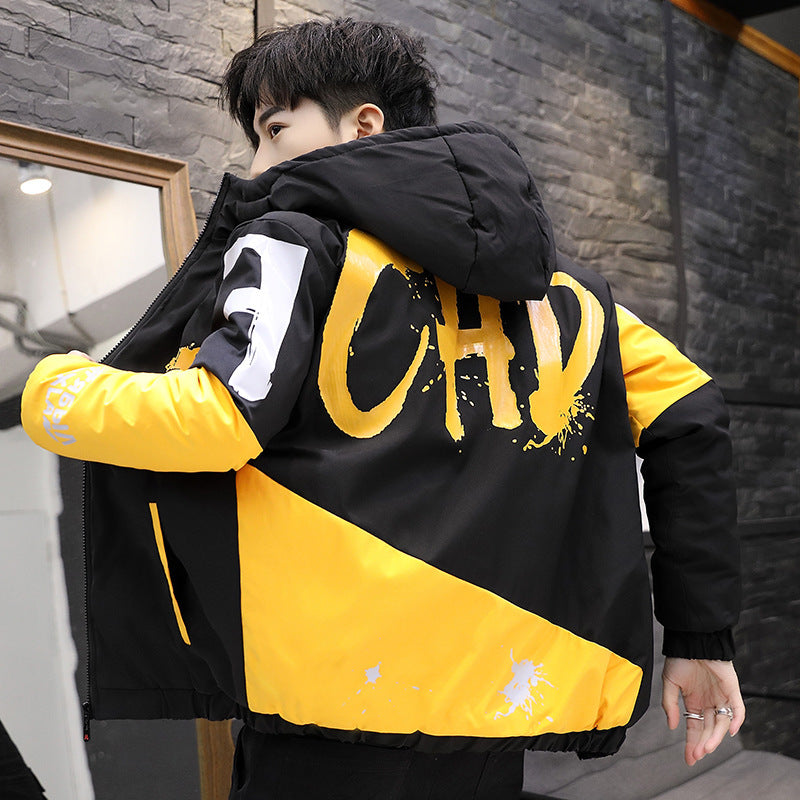 Winter leisure warm quilted jacket