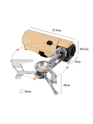 Outdoor Portable Folding Cardstock Stove Camping Cookware