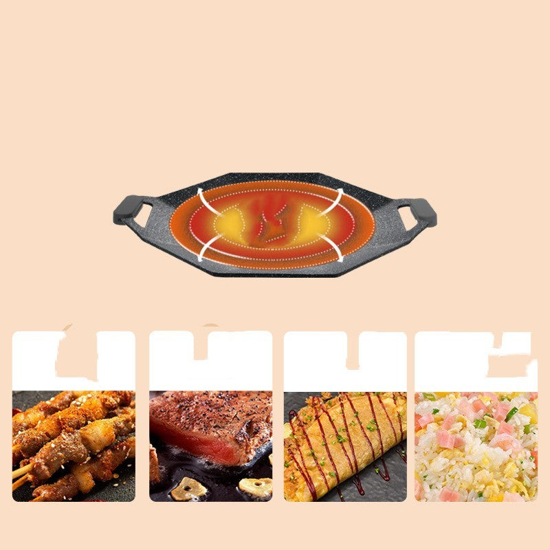 Korean Multifunctional Grill Pan Cooker Cookware