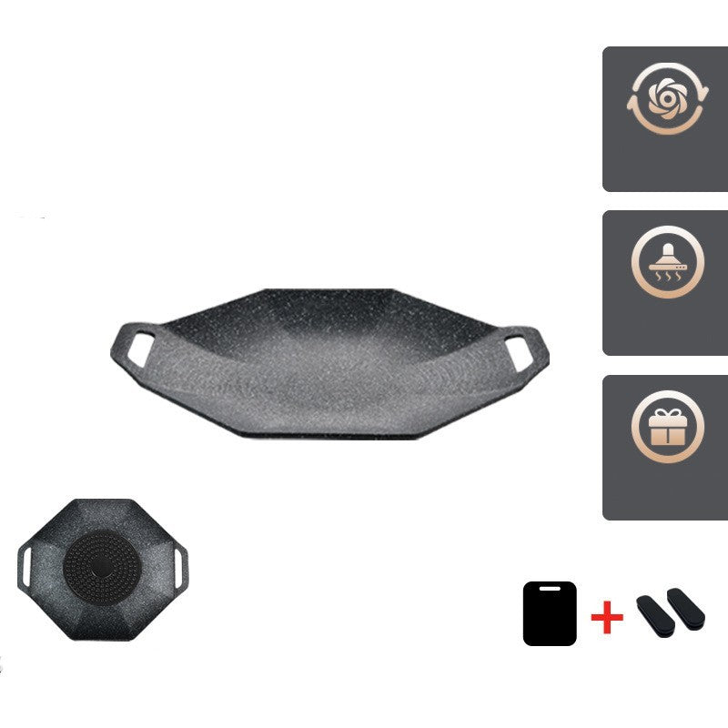 Korean Multifunctional Grill Pan Cooker Cookware