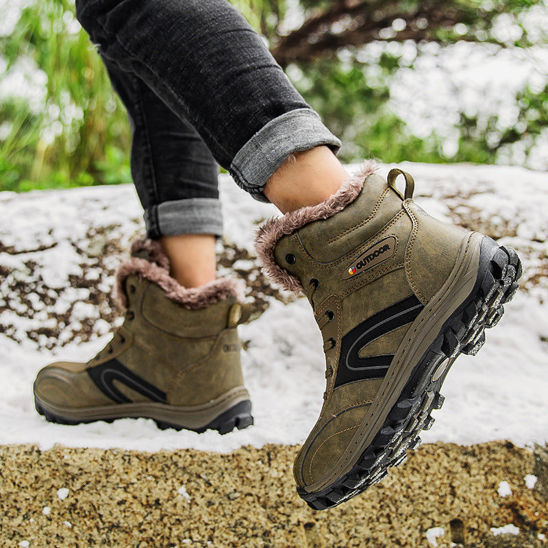 Cotton Shoes Winter Hiking Boots