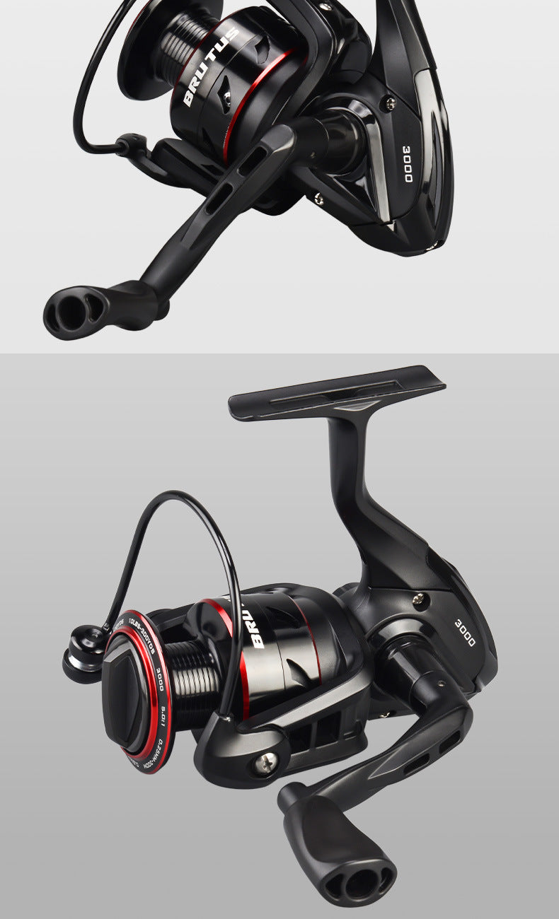 Lure Fishing Wheel Spinning Reel Telescopic Fishing Rod
