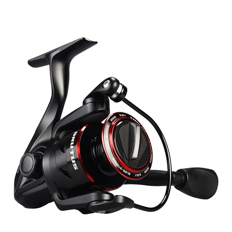 Lure Fishing Wheel Spinning Reel Telescopic Fishing Rod