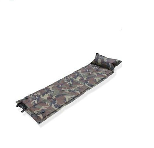 Camo Automatic Inflatable Sleeping Bag With Pillow