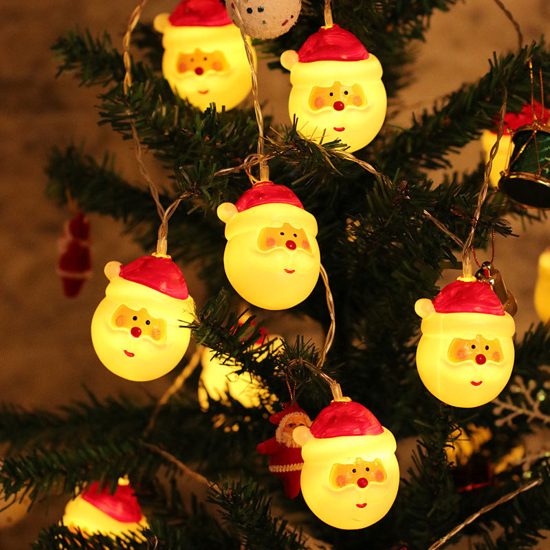 Snowman string lights Christmas lights Outdoor