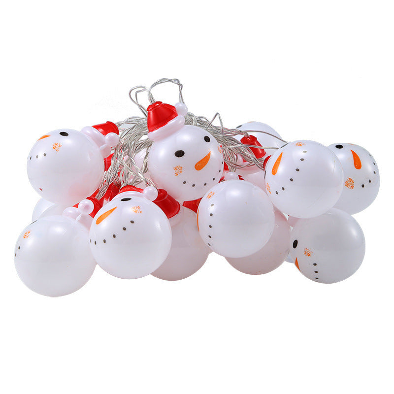 Snowman string lights Christmas lights Outdoor