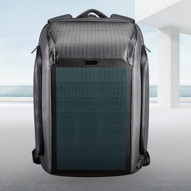 Flexible Solar Backpack For Men
