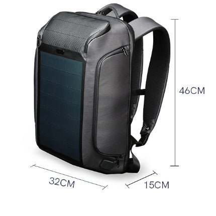 Flexible Solar Backpack For Men