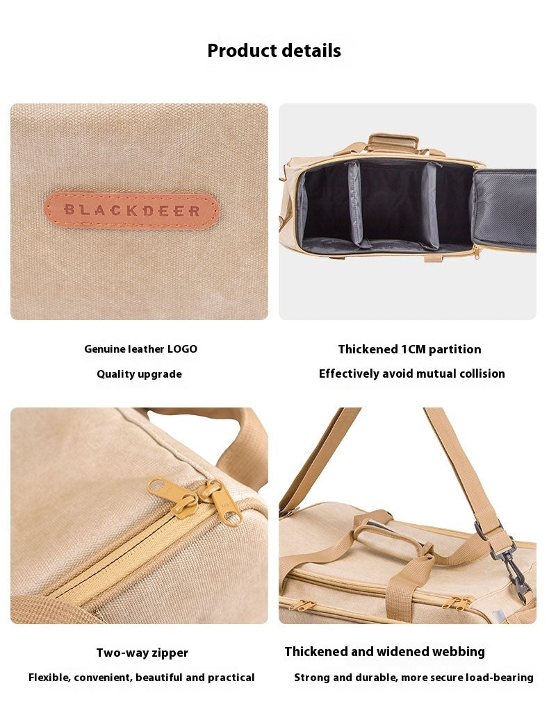 Outdoor Camping Tableware Thickened Gas Tank Stove