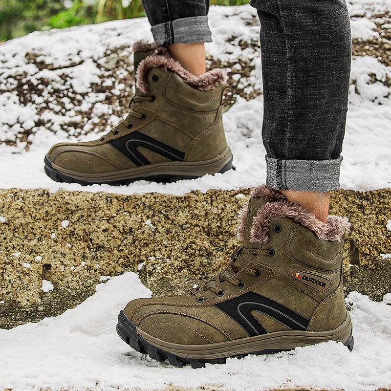 Cotton Shoes Winter Hiking Boots
