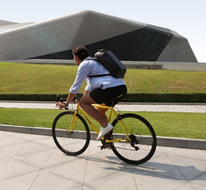 Flexible Solar Backpack For Men