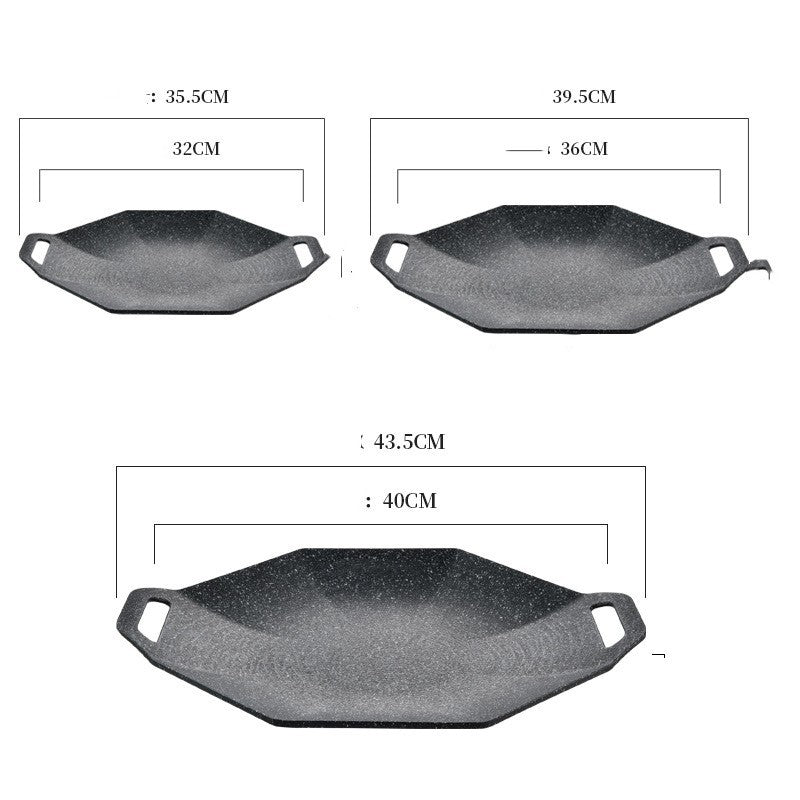 Korean Multifunctional Grill Pan Cooker Cookware