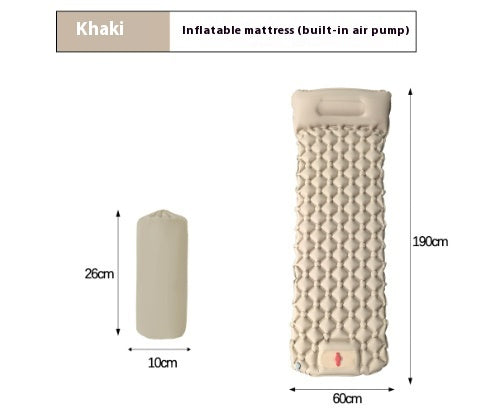 Outdoor Camping Press Inflatable Sleeping Bag