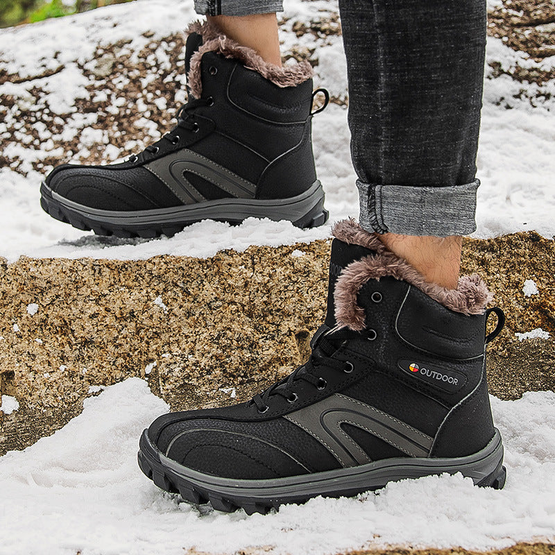 Cotton Shoes Winter Hiking Boots