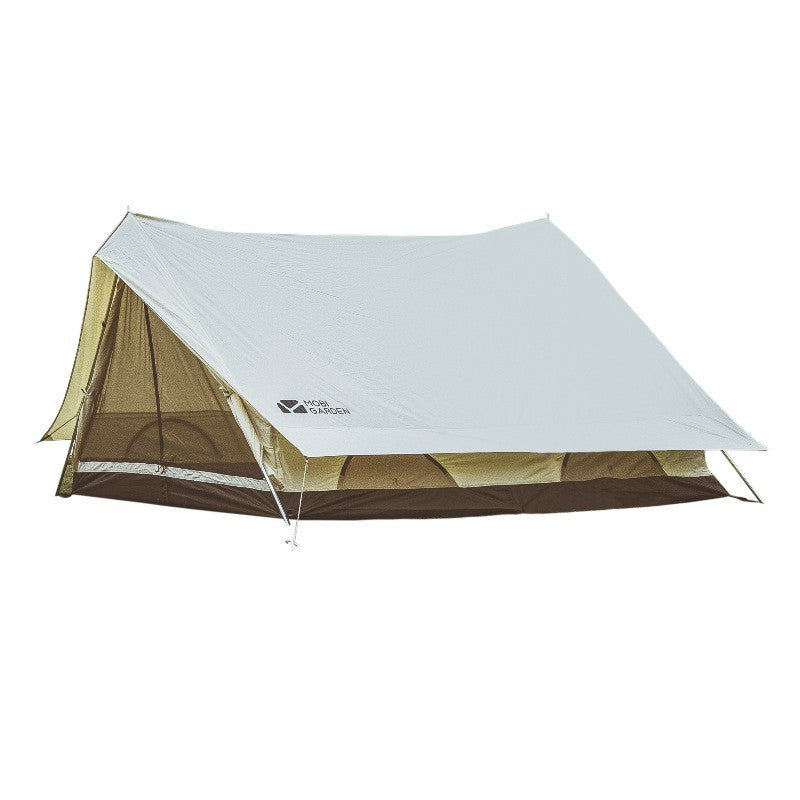 Outdoor Family Light Luxury Large Space Camping Cotton Tent