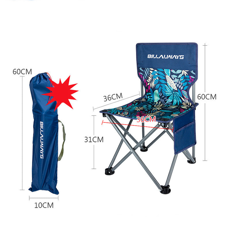 Outdoor Folding Chair Portable Camping Equipment