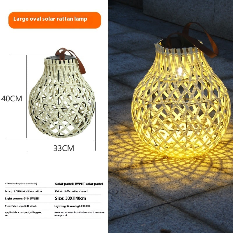 Outdoor Solar Lantern Lights Waterproof