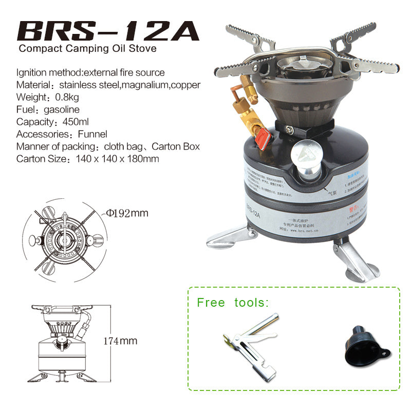 Field Oil Stove Outdoor Stove Cookware