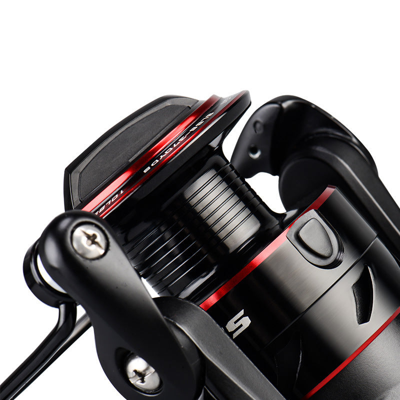 Lure Fishing Wheel Spinning Reel Telescopic Fishing Rod