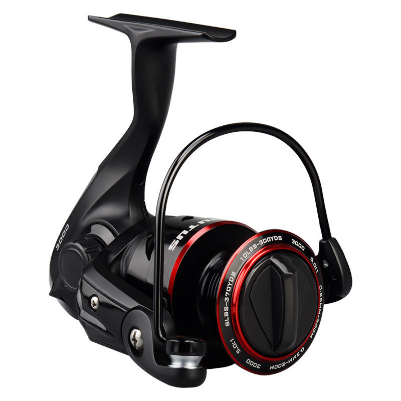 Lure Fishing Wheel Spinning Reel Telescopic Fishing Rod
