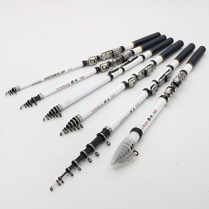 Hard Carbon Fiber Telescopic Carp Fishing Rod